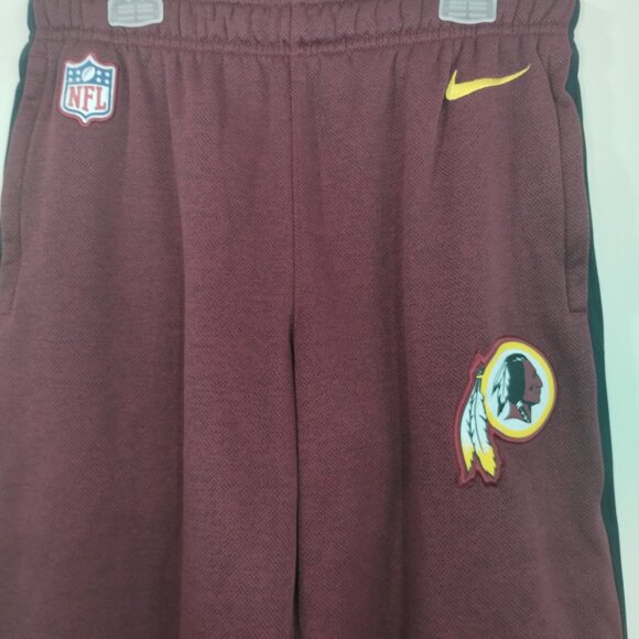 Nike Washington DC Redskins Sweatpants Team Issued Mens Small Red Old Logo - Picture 7 of 11